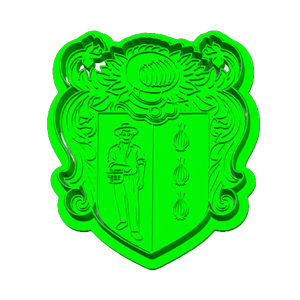 Uys Family Crest Cookie Cutter & Embosser