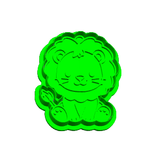 Lion Cookie Cutter