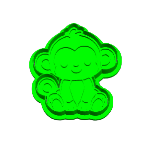 Monkey Cookie Cutter