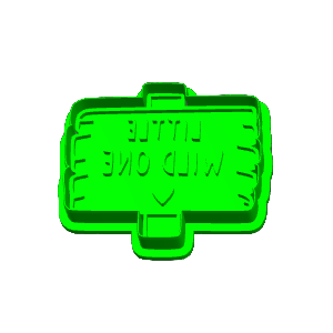 Safari Sign Cookie Cutter