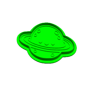 Saturn Cookie Cutter