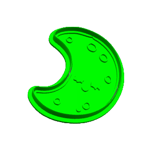 Moon Cookie Cutter