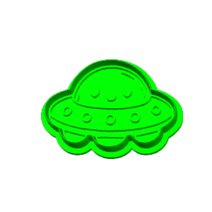 UFO Cookie Cutter