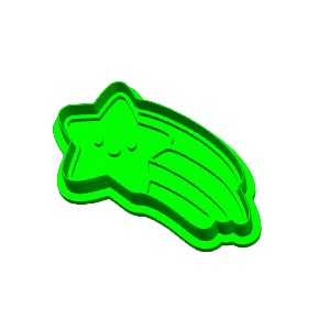 Shooting Star Cookie Cutter