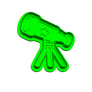 Telescope Cookie Cutter