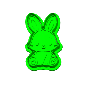 Bunny Cookie Cutter