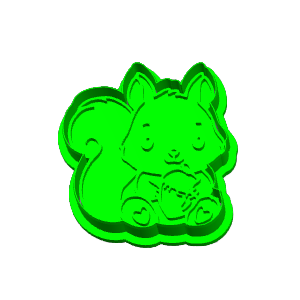 Squirrel Cookie Cutter
