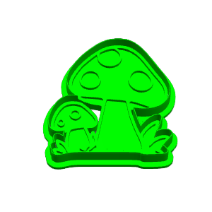 Mushroom Cookie Cutter