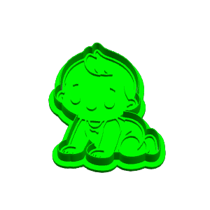 Baby Boy Cookie Cutter