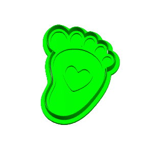 Baby Foot Cookie Cutter
