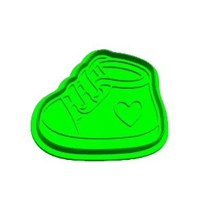 Boy Shoe Cookie Cutter