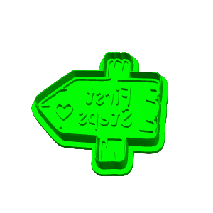 Sign Post Cookie Cutter