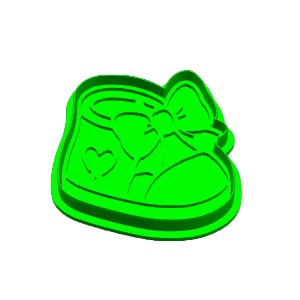 Girl Shoe Cookie Cutter