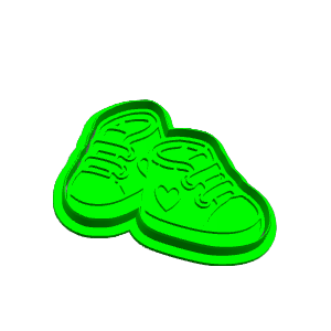 Sneakers Cookie Cutter