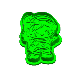 Astronaut Girl Cookie Cutter