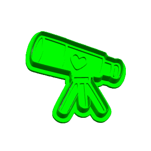 Telescope Cookie Cutter