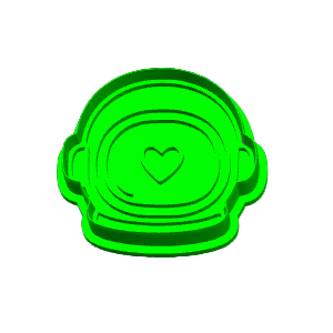 Space Helmet Cookie Cutter
