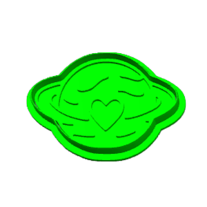Ringed Planet Cookie Cutter