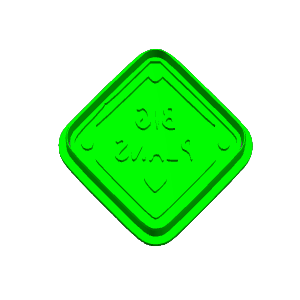 Big Plans Sign Cookie Cutter