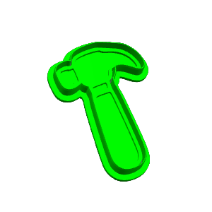 Hammer Cookie Cutter