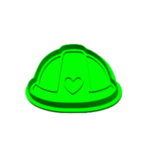 Hard Hat Cookie Cutter