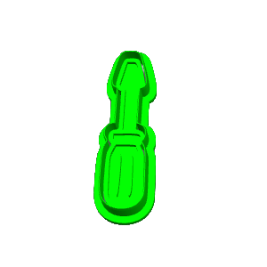 Screwdriver Cookie Cutter