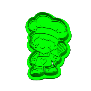 Chef Boy Cookie Cutter