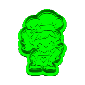 Chef Girl Cookie Cutter