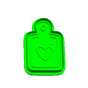 Cutting Board Cookie Cutter