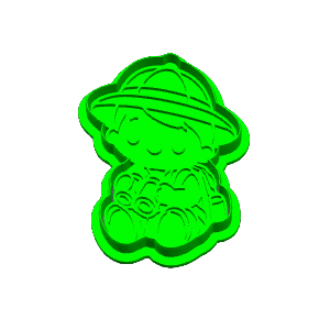 Boy Explorer Cookie Cutter