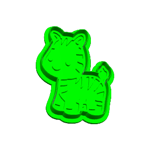 Zebra Cookie Cutter