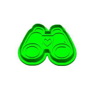 Binoculars Cookie Cutter