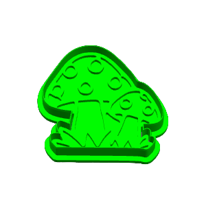 Mushrooms Cookie Cutter