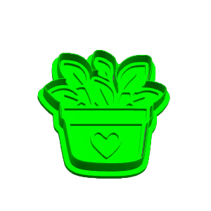 Plant Pot Cookie Cutter