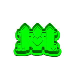 Garden Fence Cookie Cutter