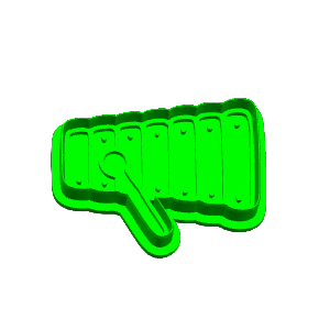 Xylophone Cookie Cutter