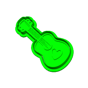 Ukelele Cookie Cutter