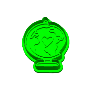 Globe Cookie Cutter