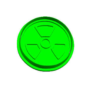 Radiation Symbol Cookie Cutter