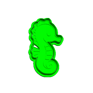 Seahorse Cookie Cutter