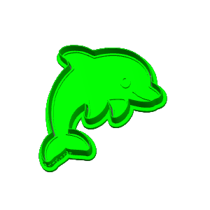 Dolphin Cookie Cutter