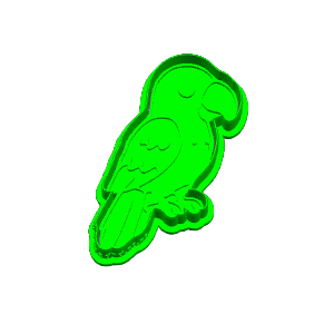 Parrot Cookie Cutter