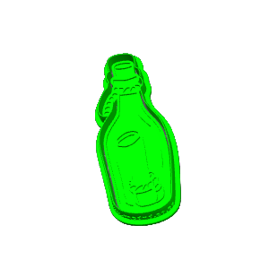 Message in a Bottle Cookie Cutter